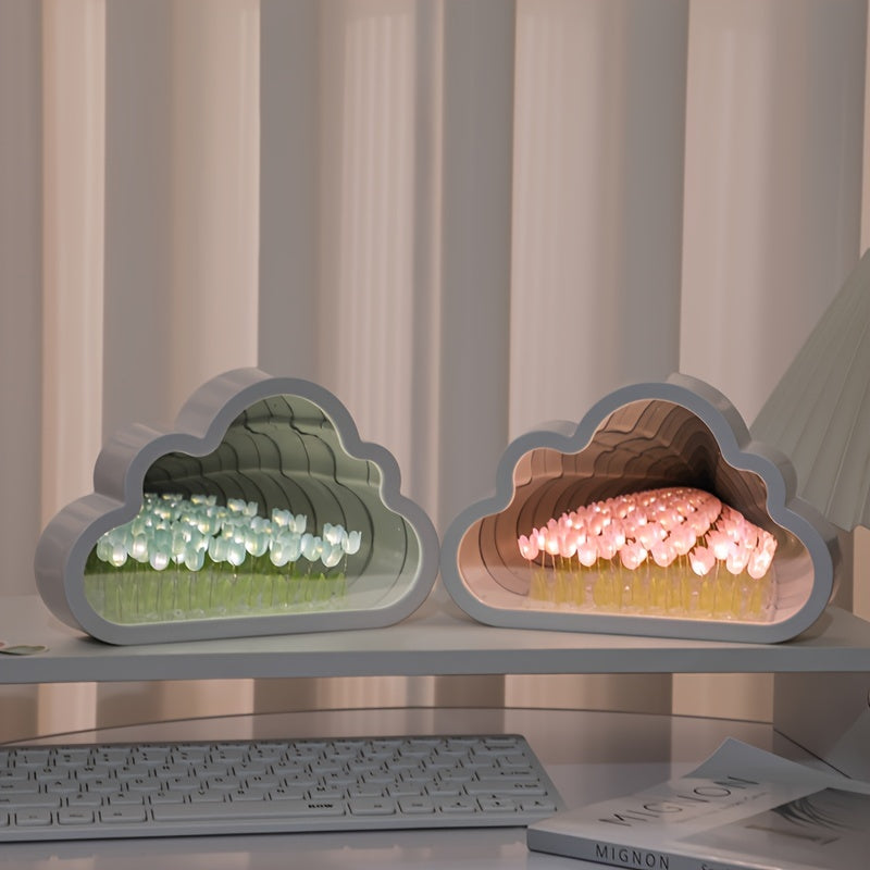 TulipGlow Lamp - Stylish LED Tulip Bedroom Lighting