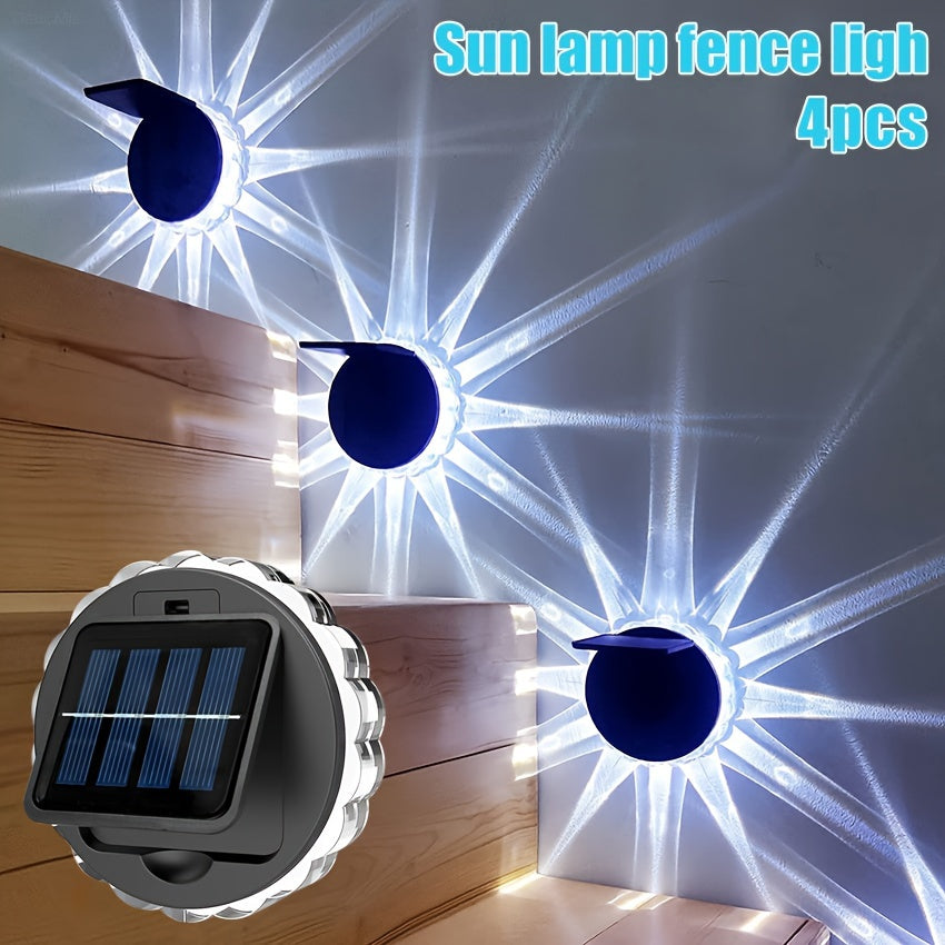 SolarGlow Ljus – Set med 4 Solenergi LED-lampor för Utomhusbruk