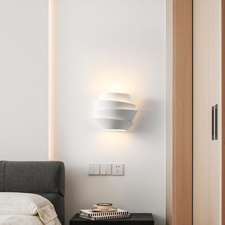 ShineLux - Modern Wall Lamp with Double Light Points in Iron