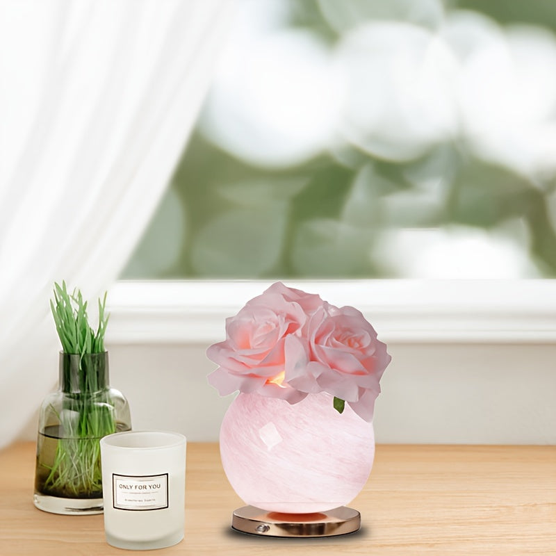 LumiDecor – Stylish LED Table Lamp with USB Charging Function