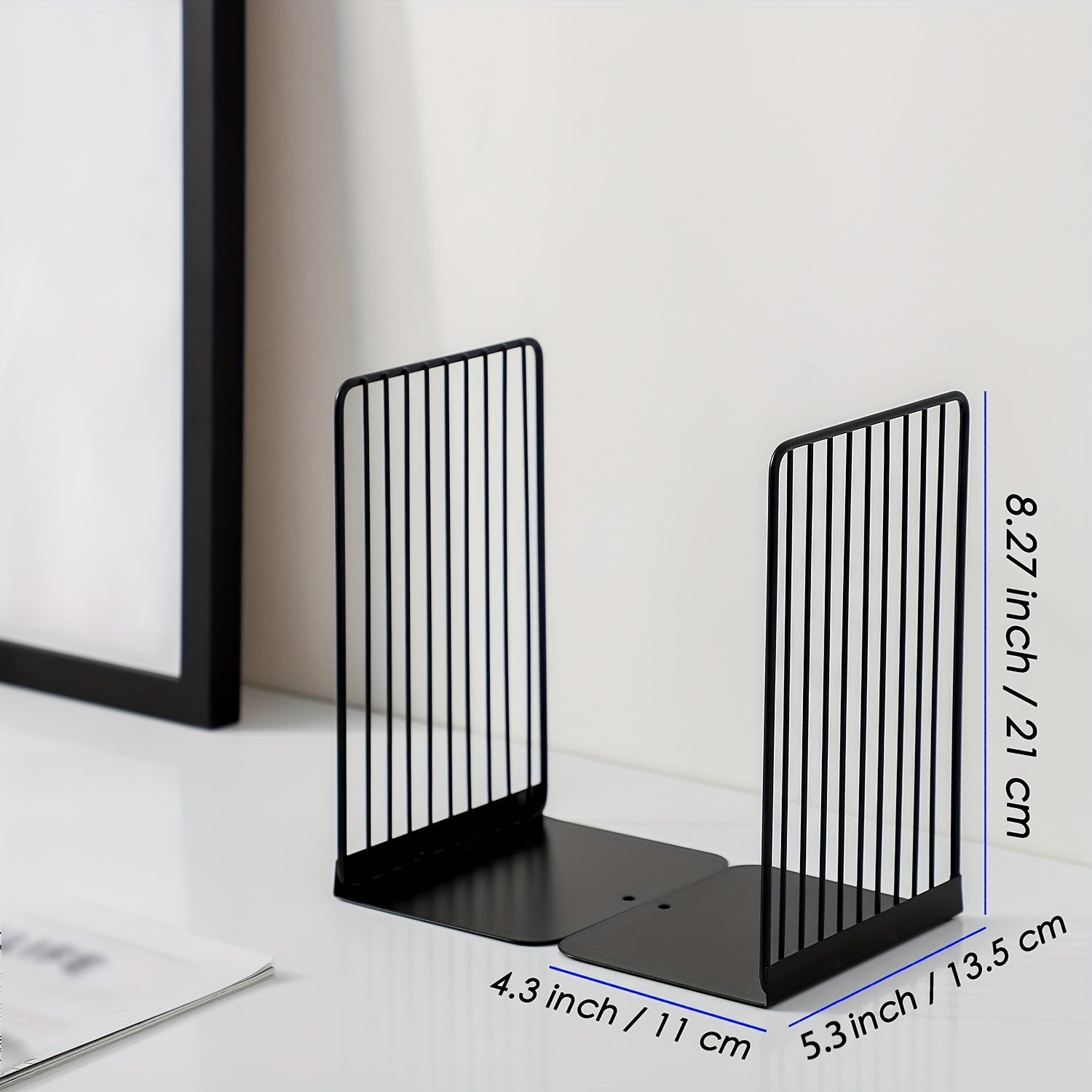 IronHold - Elegant Bookends for Perfect Organization
