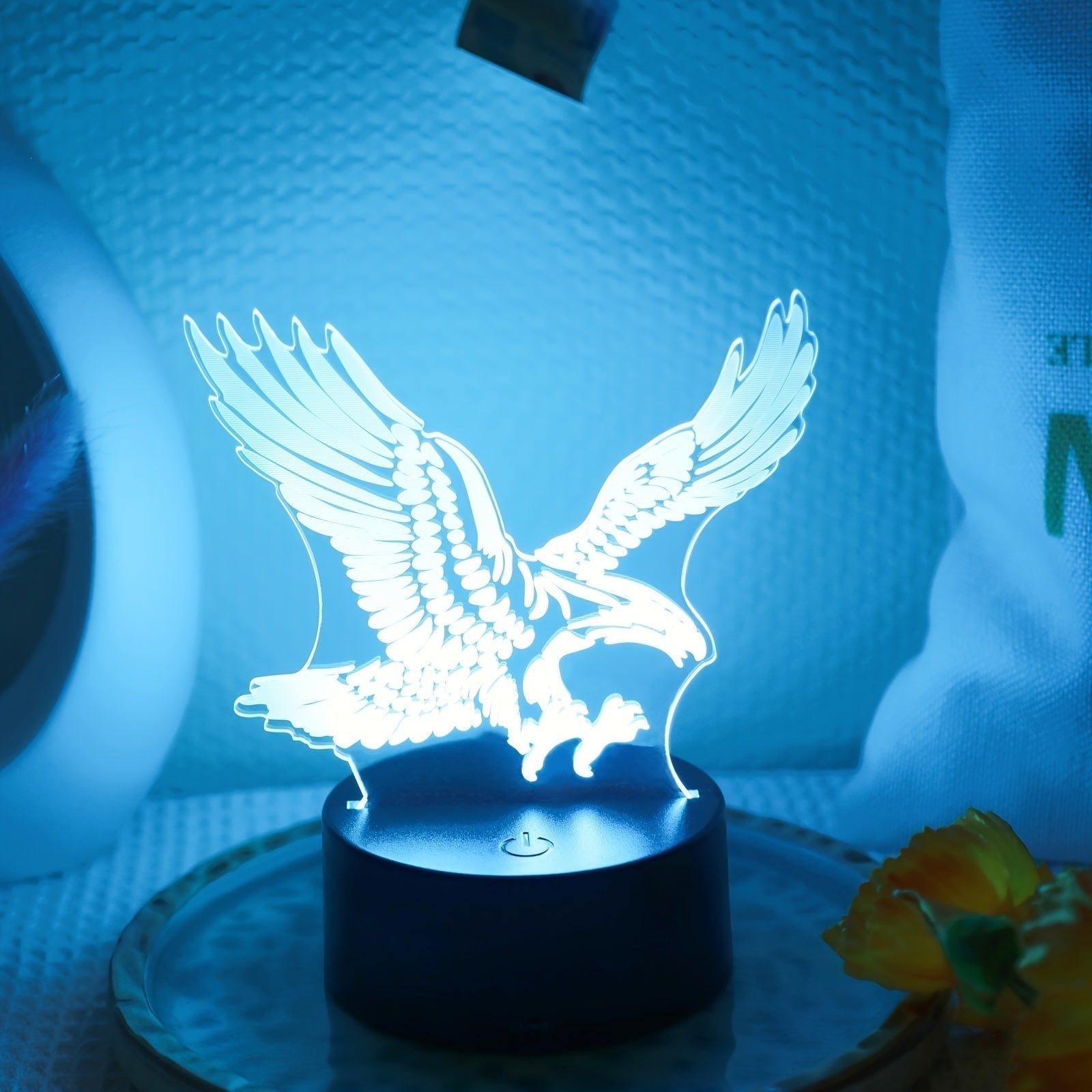 EagleLight – 3D LED Night Light with Colors and Touch
