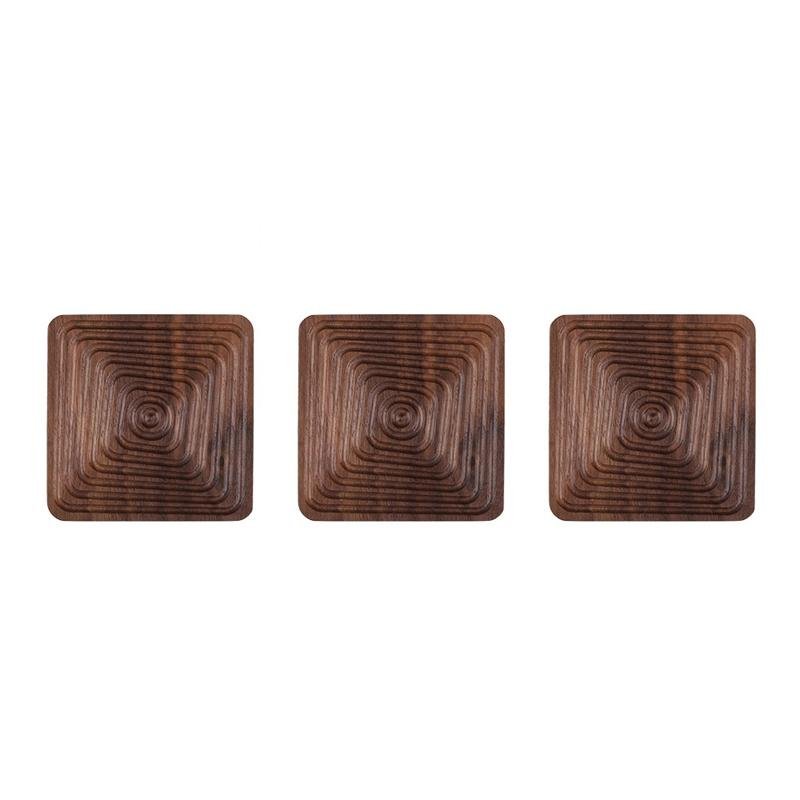 Creative Coasters – Black Walnut in Unique Shapes