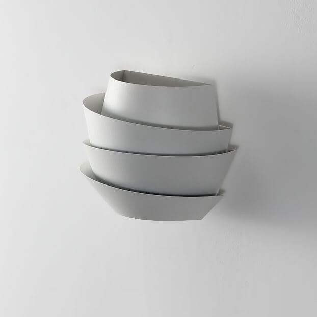 ShineLux - Modern Wall Lamp with Double Light Points in Iron