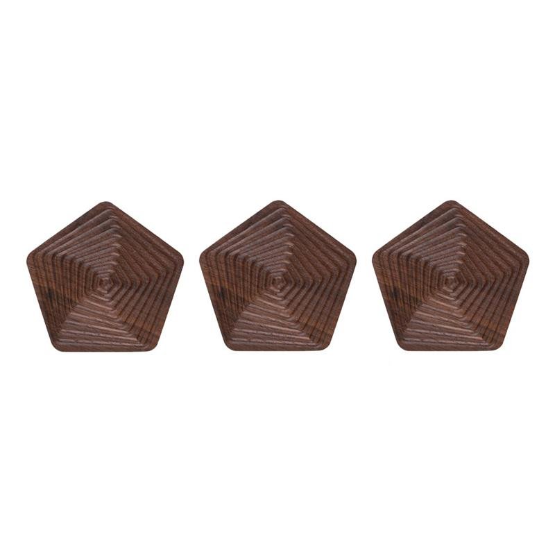 Creative Coasters – Black Walnut in Unique Shapes