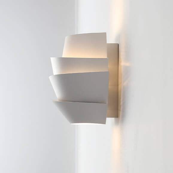 ShineLux - Modern Wall Lamp with Double Light Points in Iron