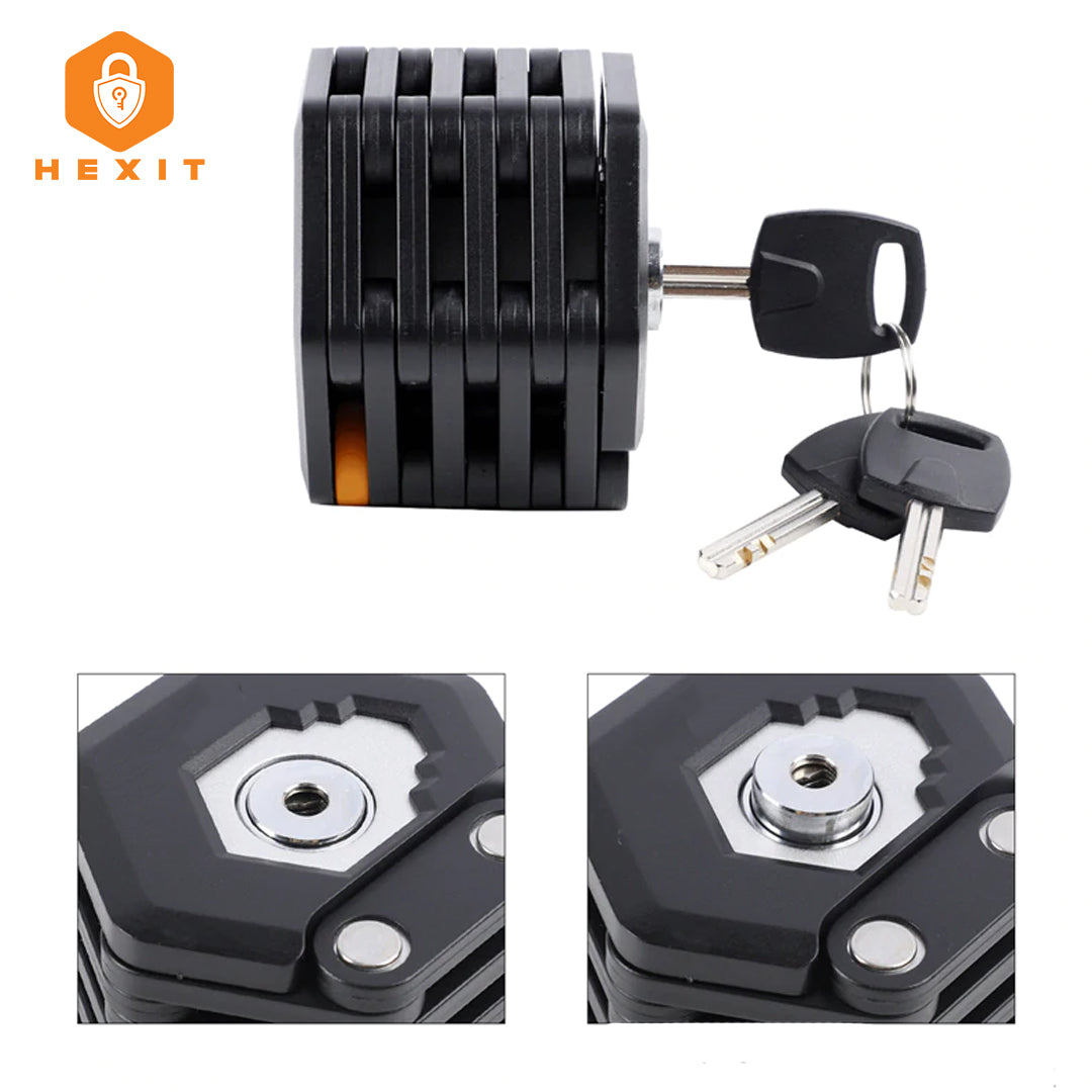 HEXIT™ FoldLock - Compact and Lightweight Bicycle Lock