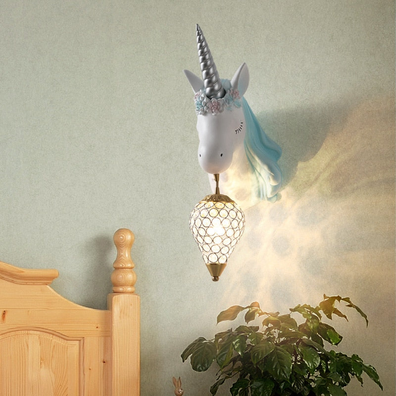 Magical Unicorn Wall Lamp for Kids – Playful & Warm Light