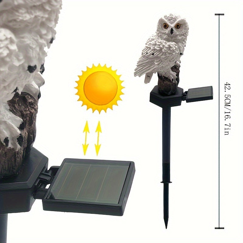 SolarOwl - Modern LED Garden Lamp with Unique Design