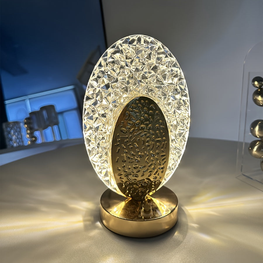 FeatherLamp - USB Touch Table Light with Unique Feather Design