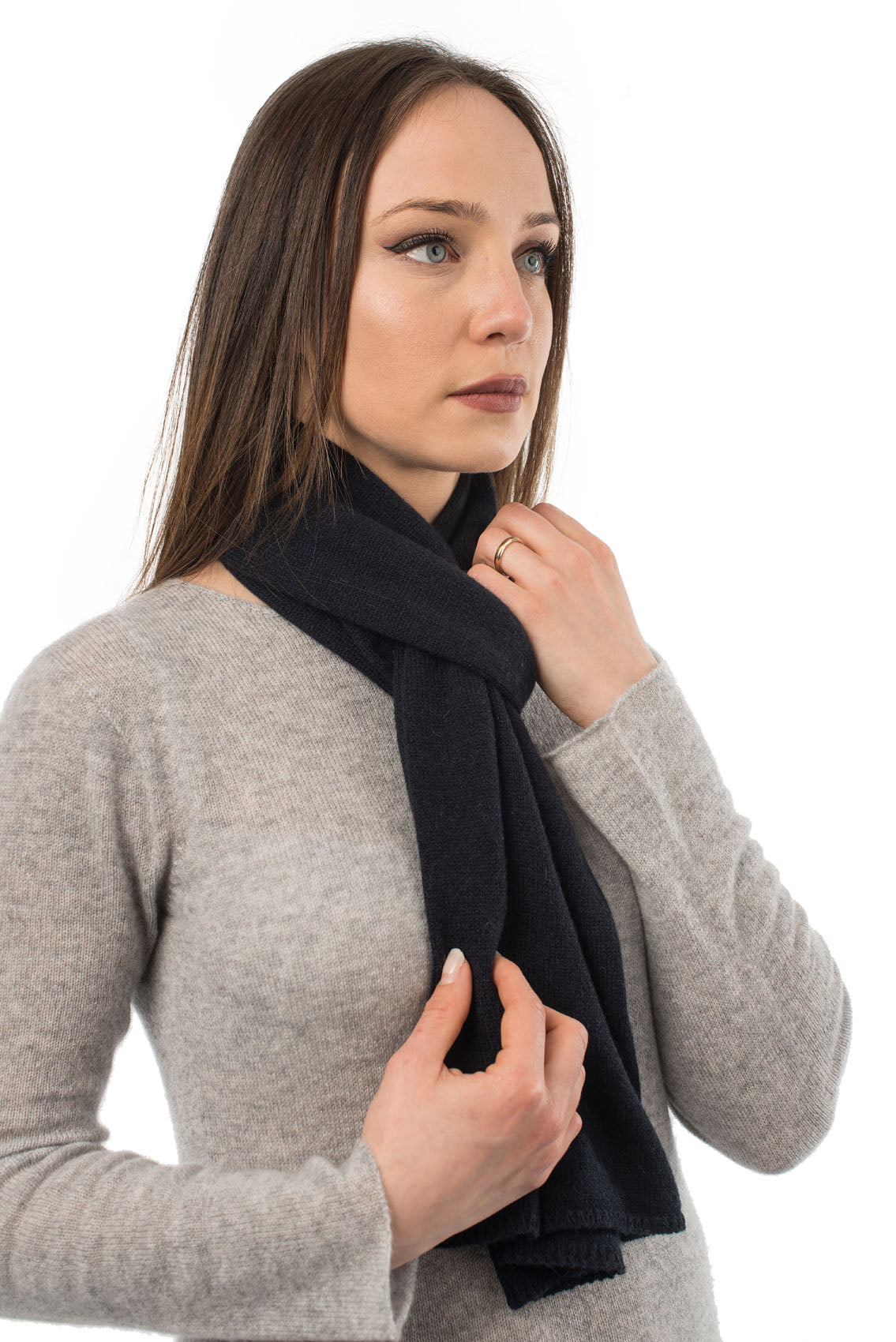CashmereLux Scarf - 100% Italienskt Hantverk
