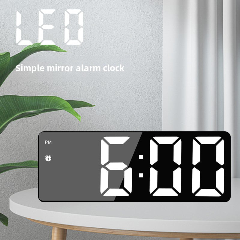 LumiClock – Stylish LED Alarm Clock with Date and Temperature