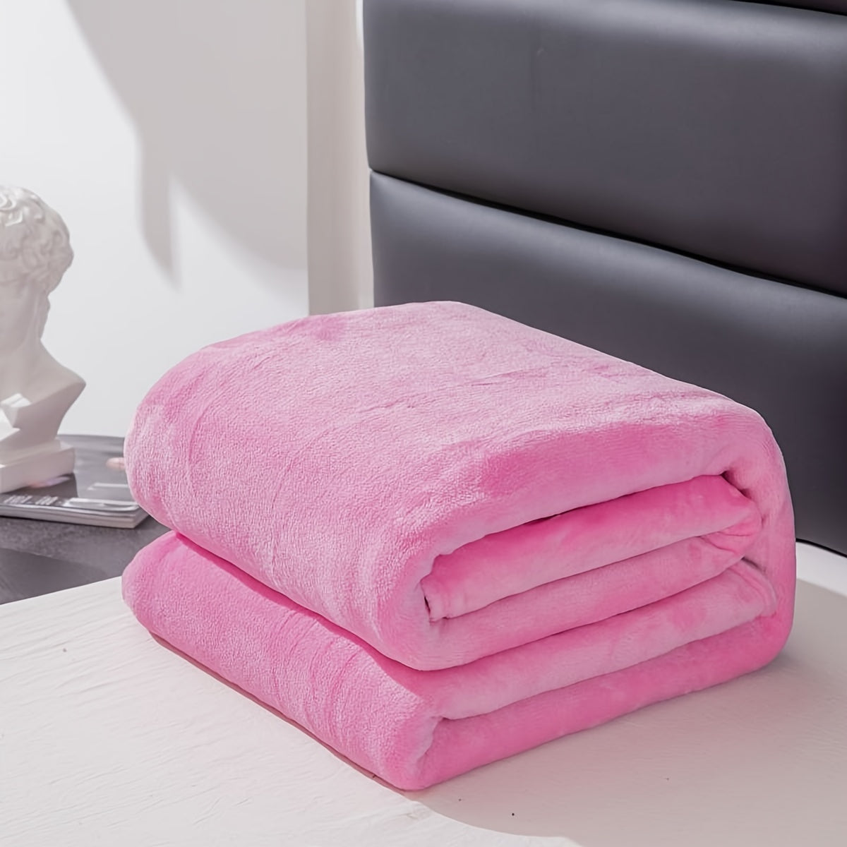 Grey Flannel Blanket - Luxurious Comfort for All Seasons