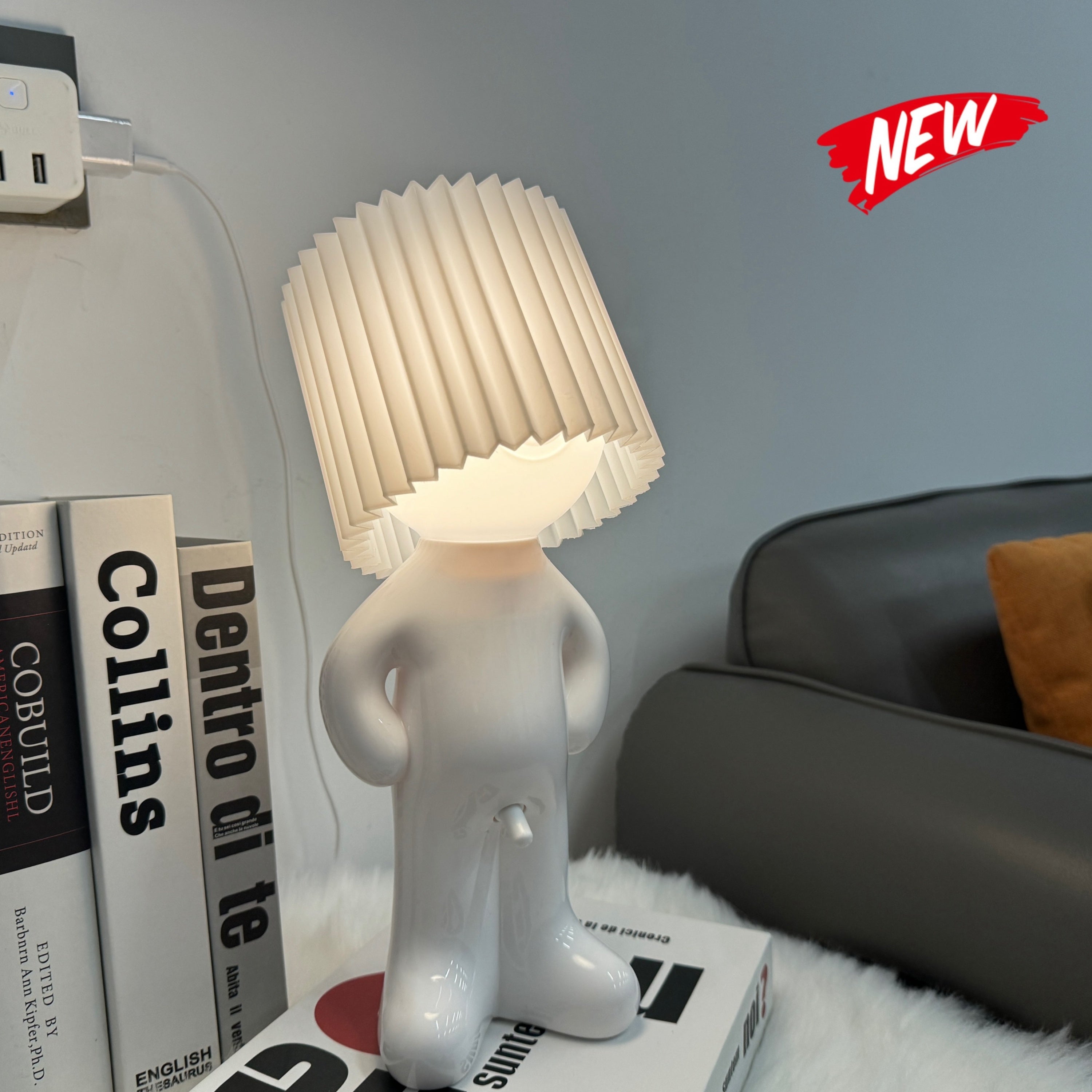 VerlegenLicht - Modern Geometrisk USB Bordslampa