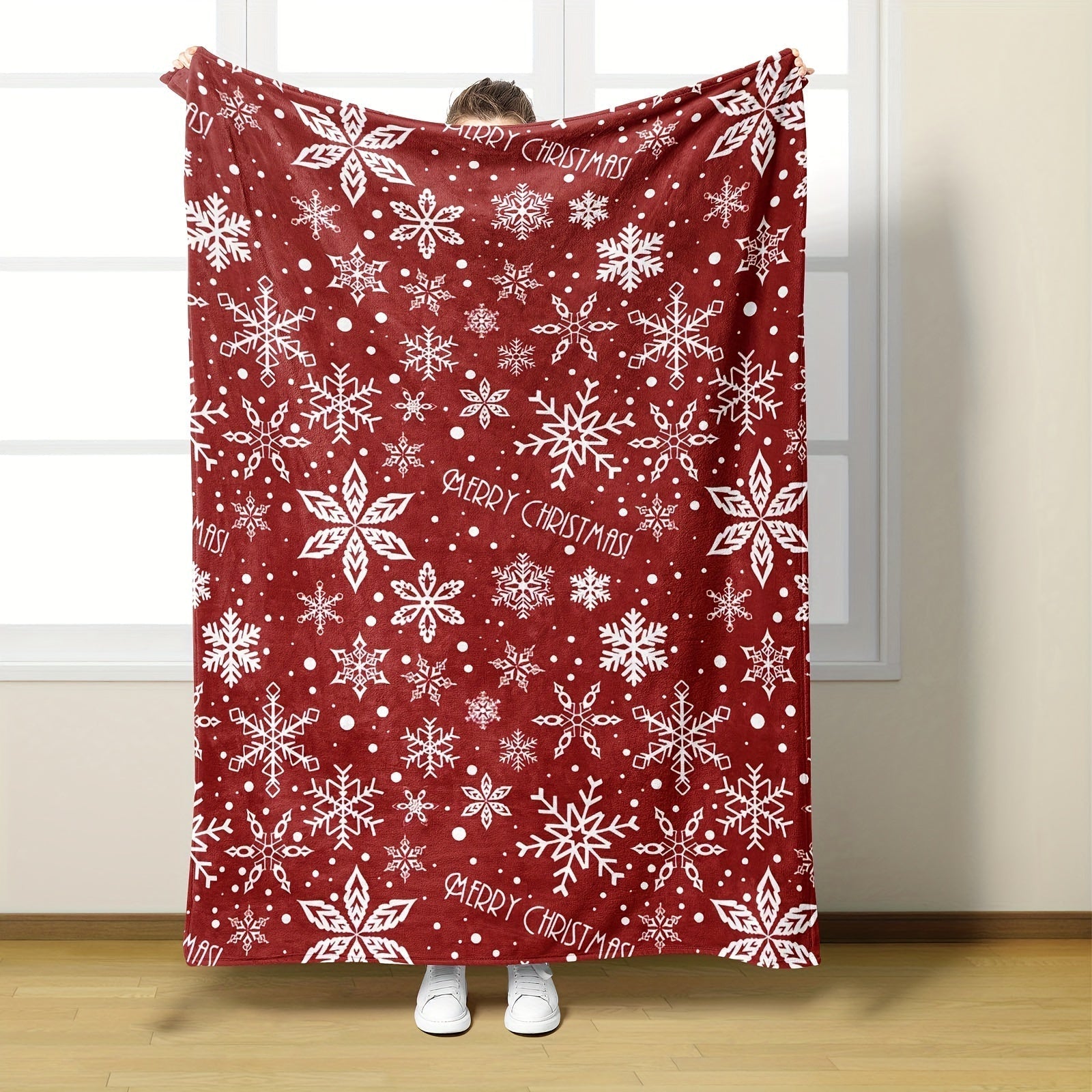 FestligaKram - Luxurious Christmas Fleece Blanket for the Holidays