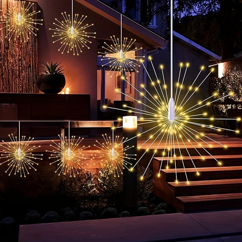 SolarGlow Ljus – Stilig Solenergi-LED Trädgårdslampa 90 LEDs