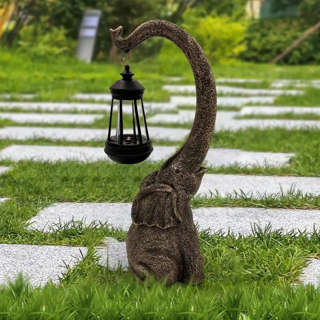 MagicElephant - Förtrollande Solbelysning för Trädgård och Hem