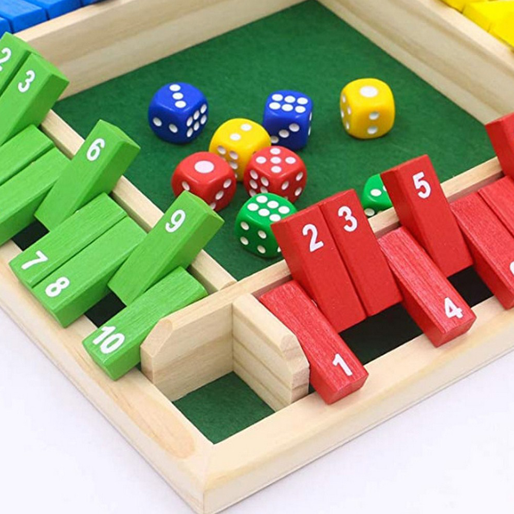 MathMagic - Interactive Wooden Board Game for Families