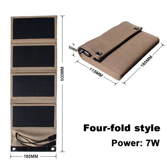 SolarFold Powerbank - Foldable Solar Panel Charger