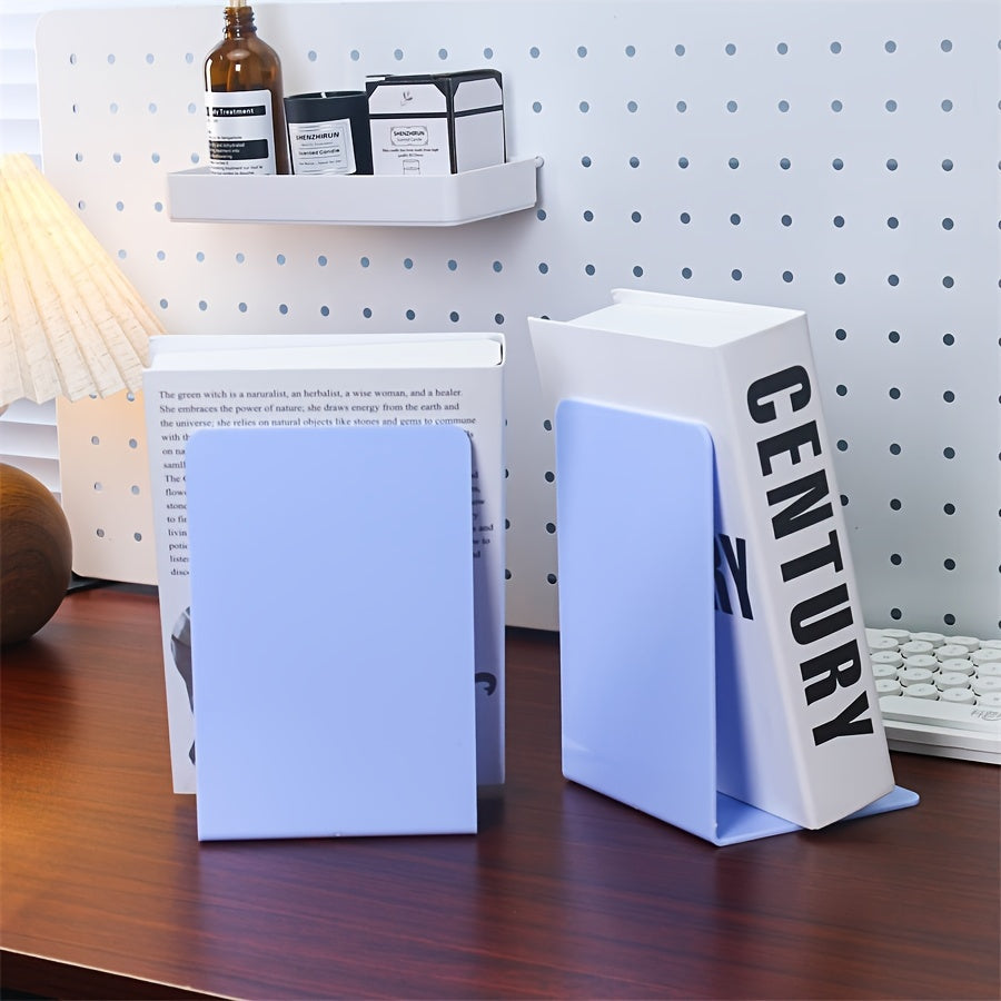 ClearStand - Elegant Clear Bookend Set of 2