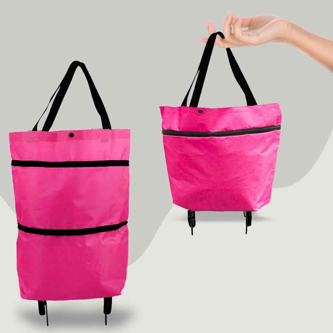 CarryFlex - Practical 2-in-1 Shopping Trolley with Wheels