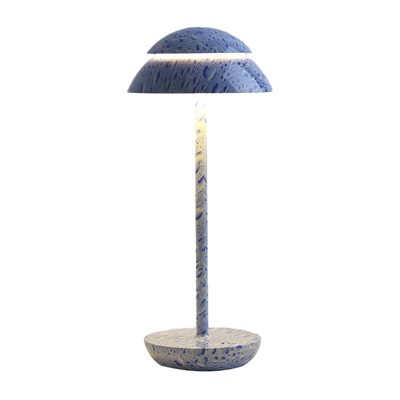 Aurelia Noire - Rechargeable Wireless Table Lamp with Built-in LED Lighting and Battery
