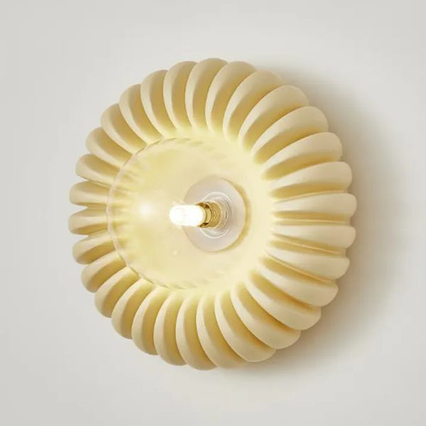 ArtisanGlow Warm White - Elegant Resin Heat Lamp for Bedroom