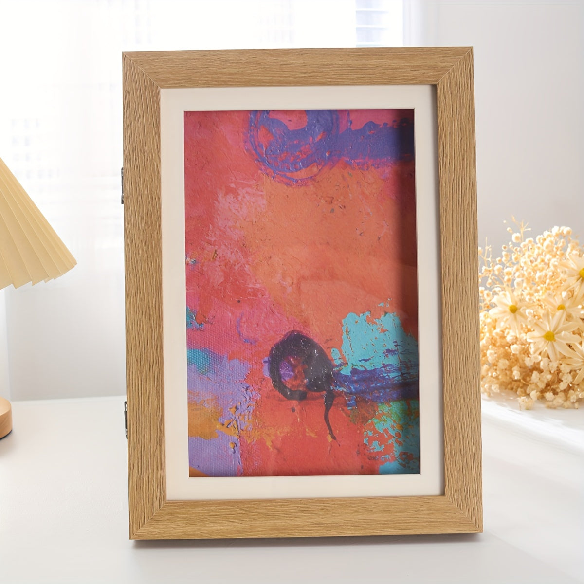 KidArtFrame – Cartoon Kinder Photo Frame with Wooden Frame