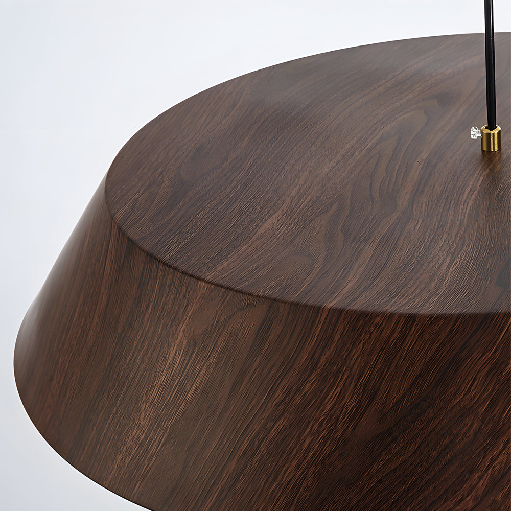 HarmonyGlow Pendant Lamp - Luxurious Wooden LED Pendant Lamp with Japanese Influence