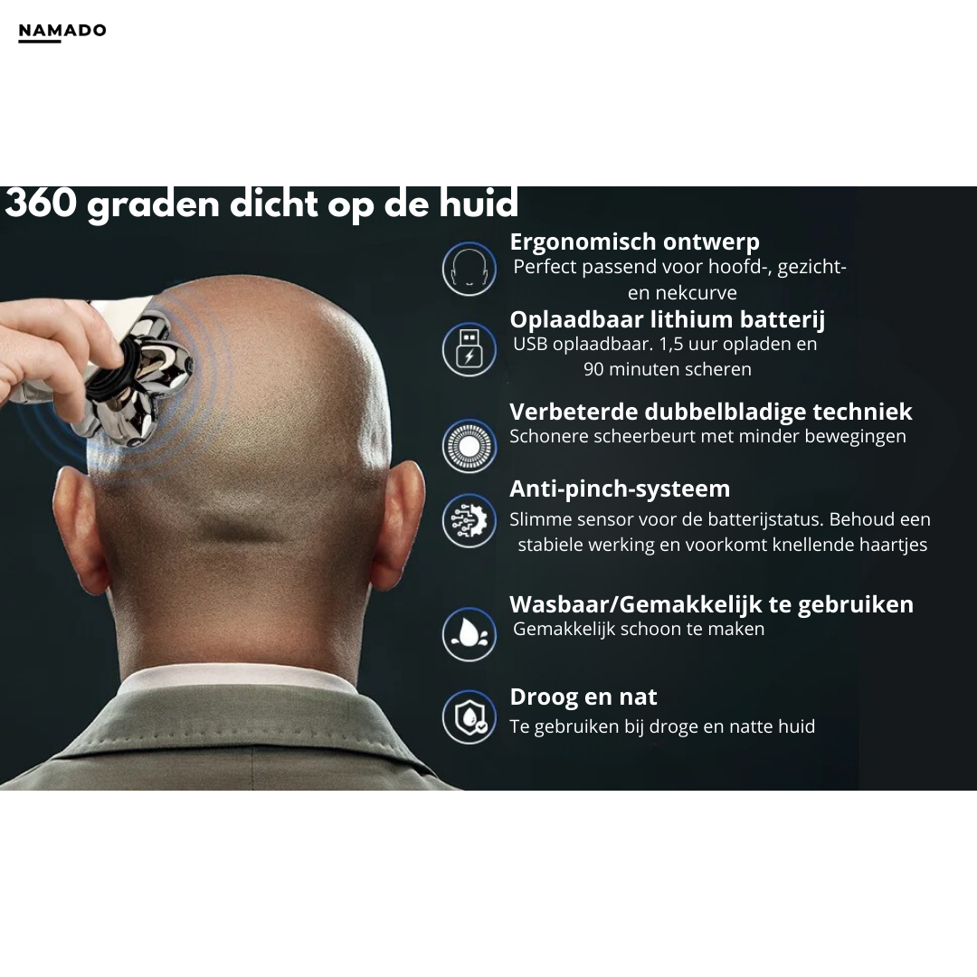 FlexiShave Pro - Luxurious Trimmer for the Perfect Shave