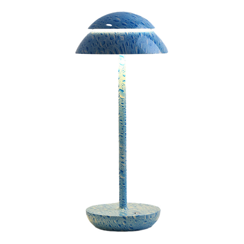 Aurelia Noire - Rechargeable Wireless Table Lamp with Built-in LED Lighting and Battery