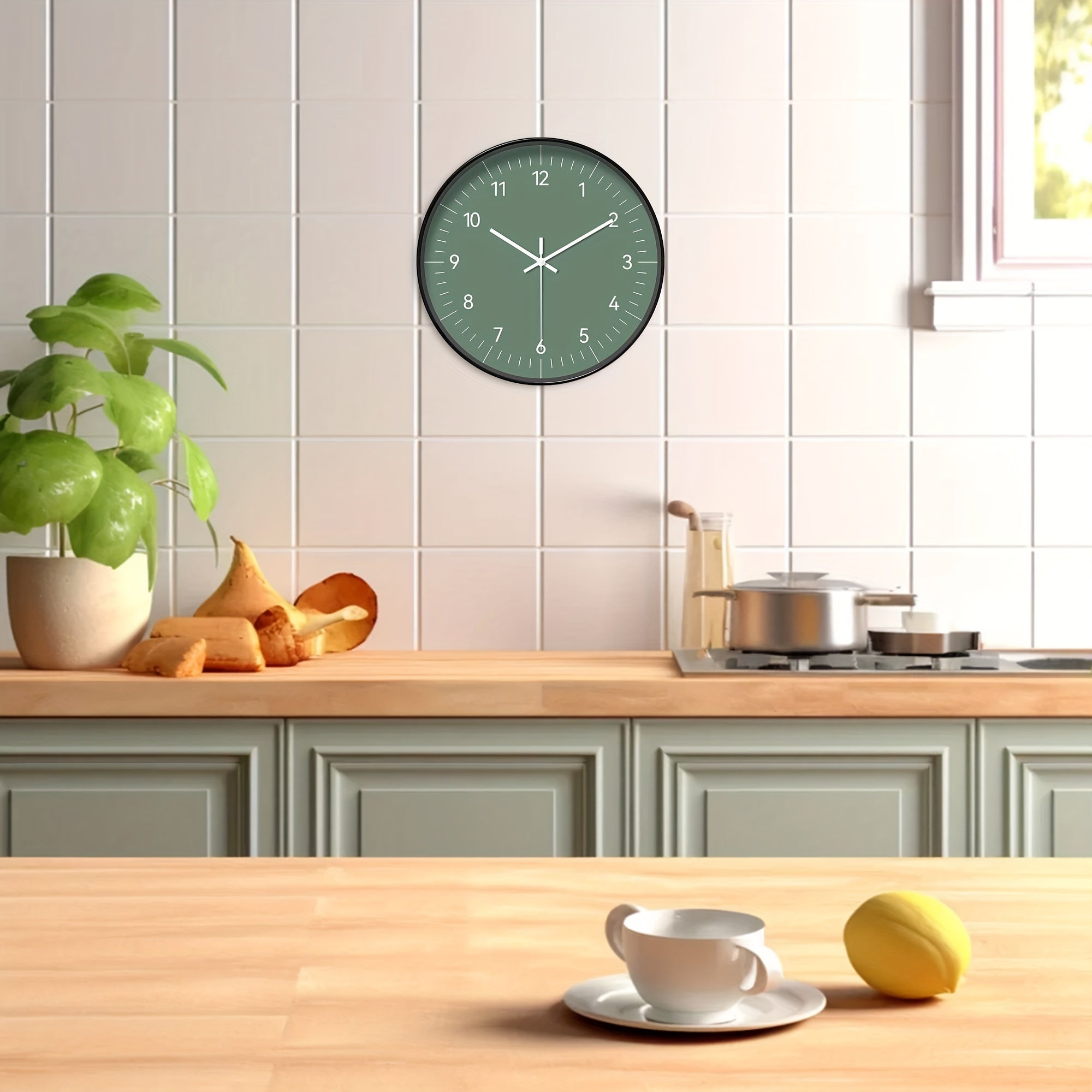 FantasyTime Clock – Elegant Silent Wall Clock 20 cm