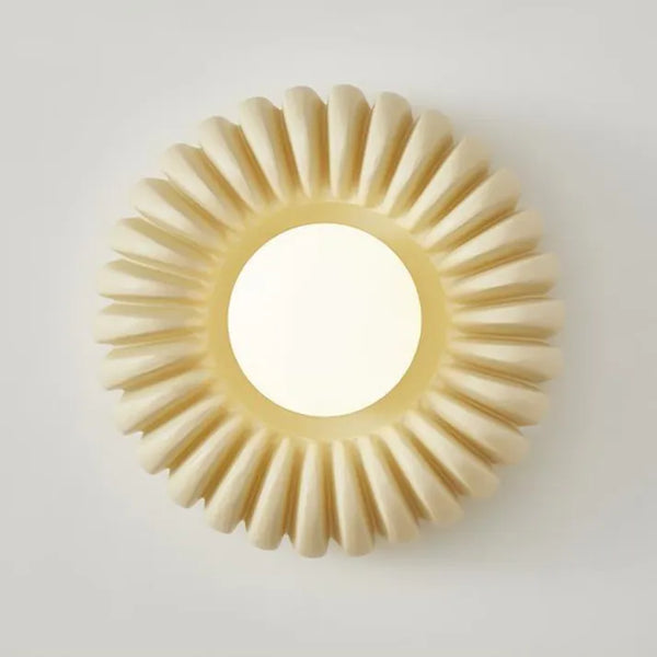 ArtisanGlow Warm White - Elegant Resin Heat Lamp for Bedroom