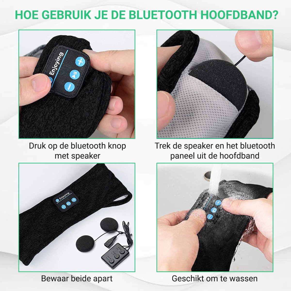 SleepWave™ - Smart Bluetooth Sleep Band for Deep Rest