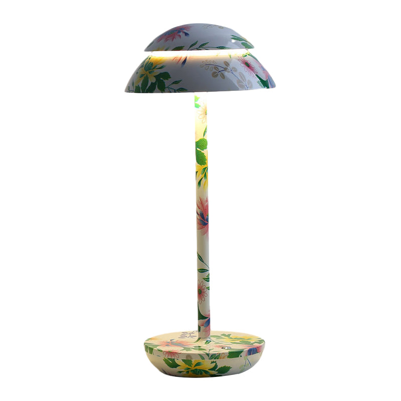 Aurelia Noire - Rechargeable Wireless Table Lamp with Built-in LED Lighting and Battery