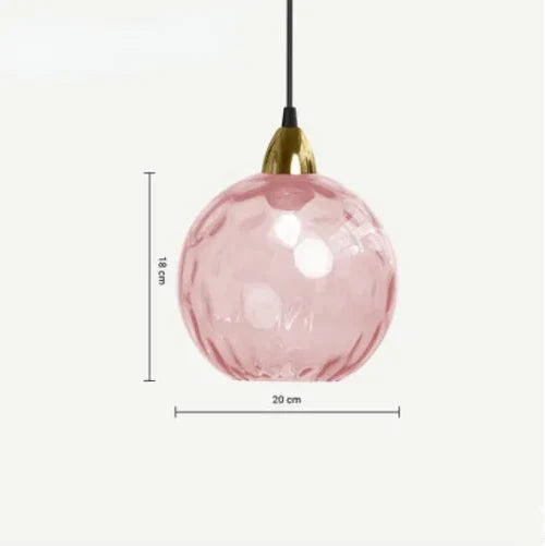 LumiSphere Pendant Lamp – Elegant Glass Ball Lighting