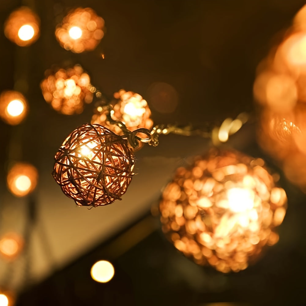 LuxAura – Elegant Rotslinga 2m med LED