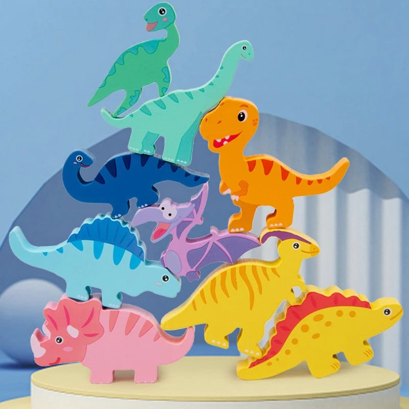 DinoStack Game – Creative Stacking Game for Kids