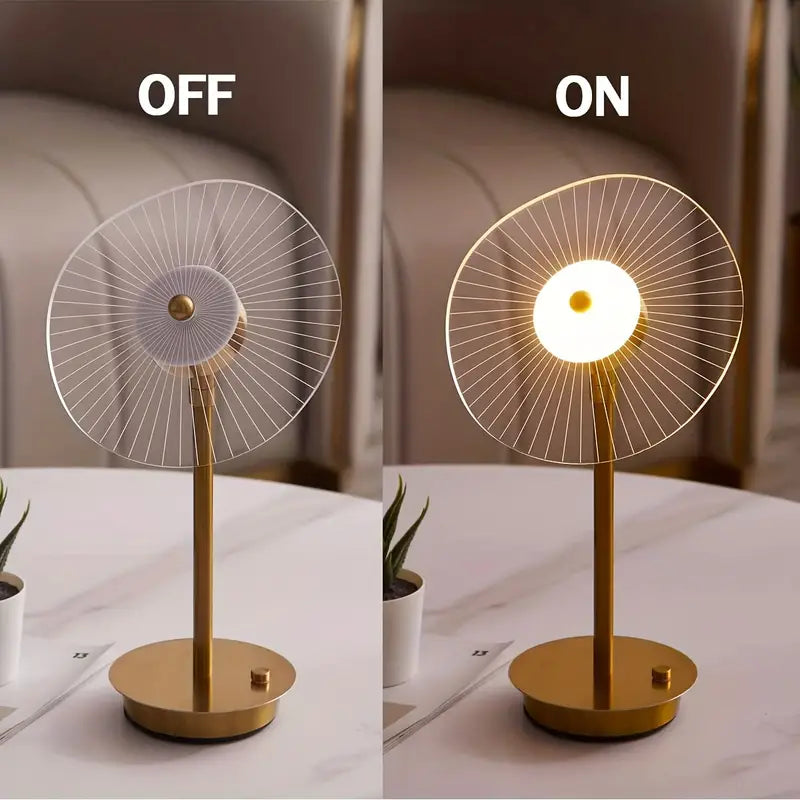 Elegant LED Desk Lamp with Adjustable Design