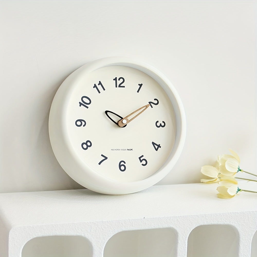 SilenceTime Clock – Elegant 10-inch Wall Clock for the Home