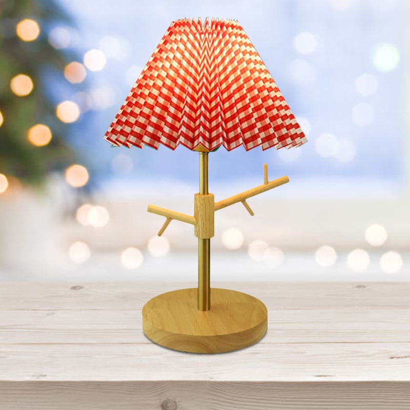 GloShine - Scandinavian Night Lamp with Storage Shelf