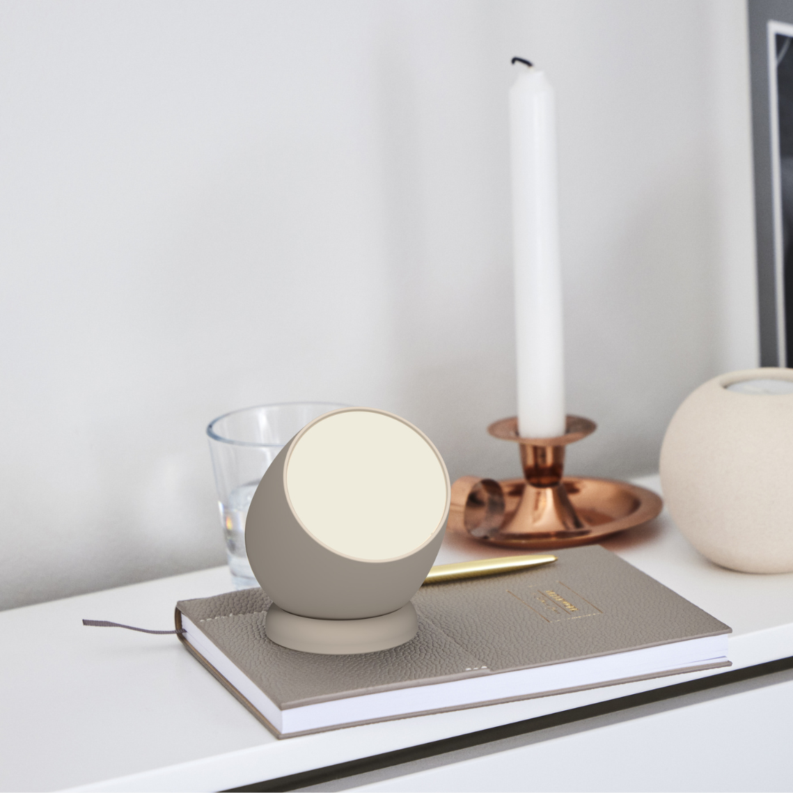 GlowTouch - Dimmable Wireless Table Lamp with Touch Control