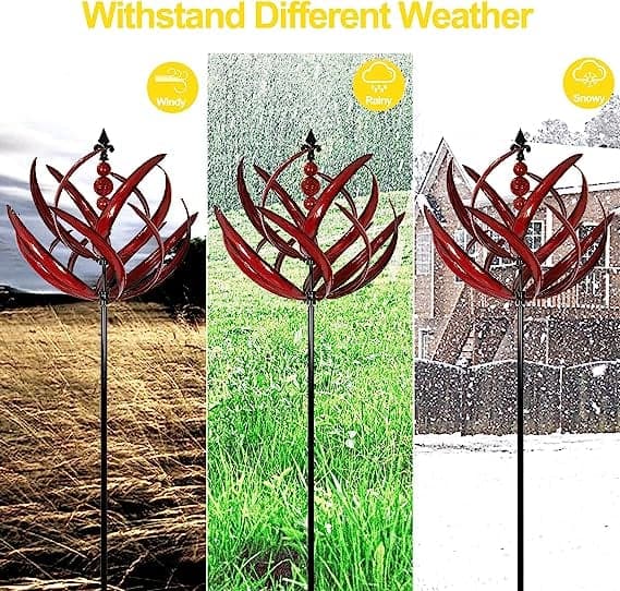 WindTwirl – Modern Garden Wind Spinner for Outdoors