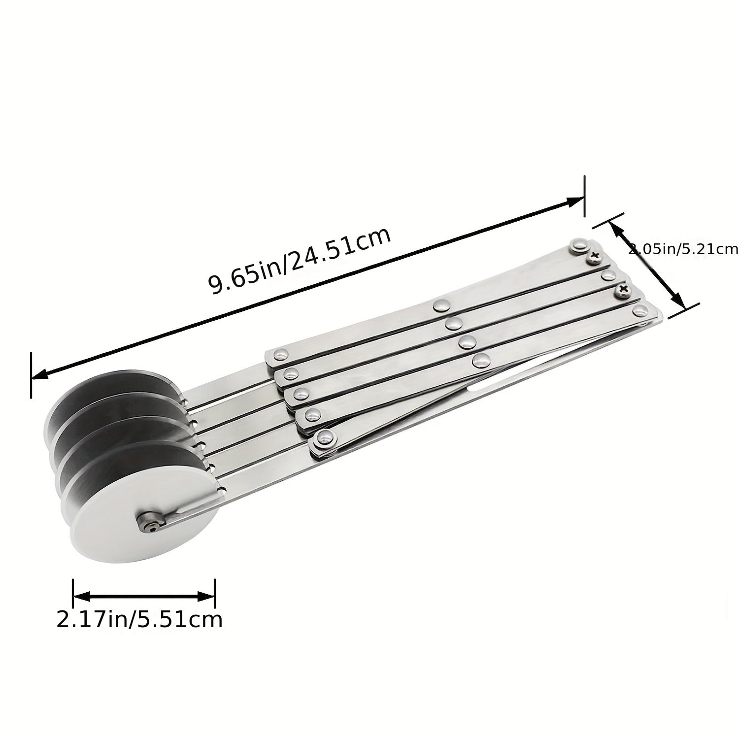 Slizer - Multifunctional 5-Wheel Dough Cutter with Handle
