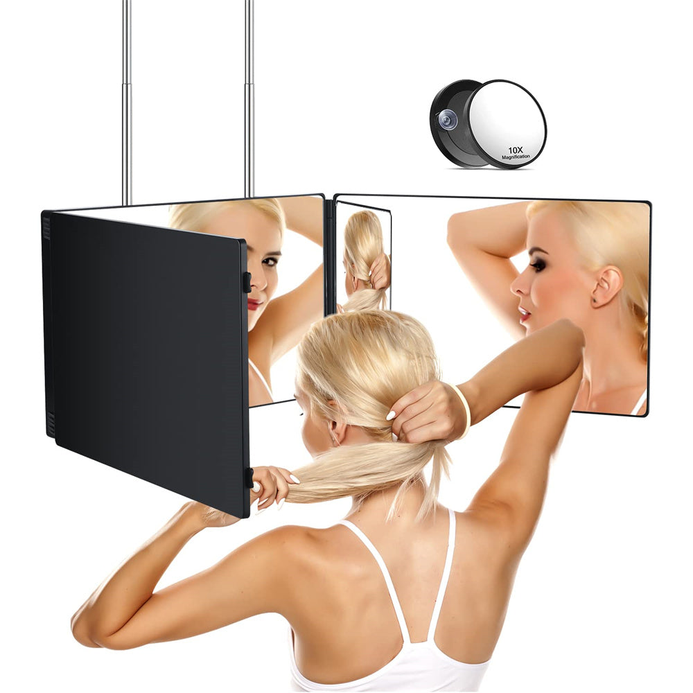 GlowMirror – Portable 3-Way LED Mirror