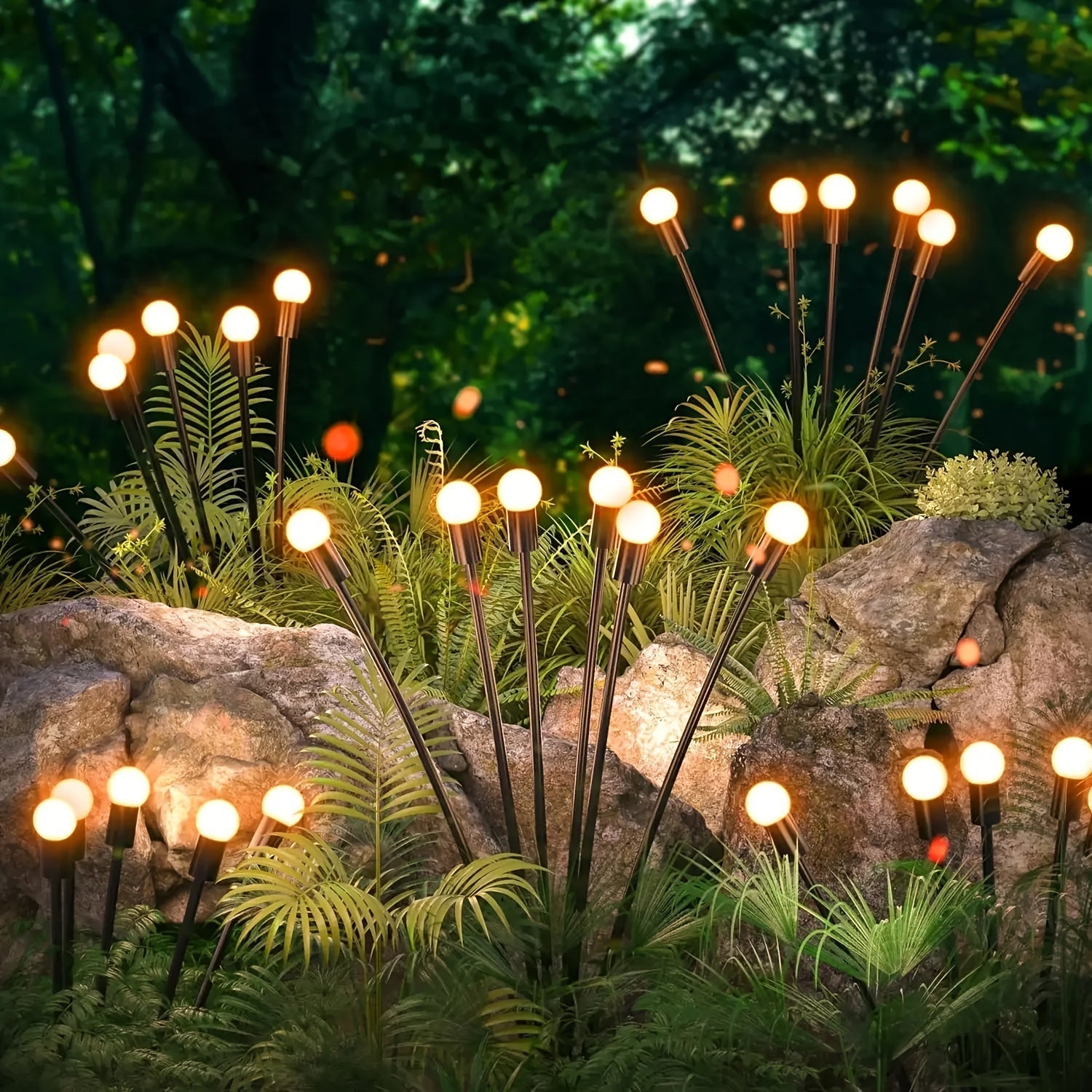 SolarFirefly lights - Stylish LED taming boom for outdoor use