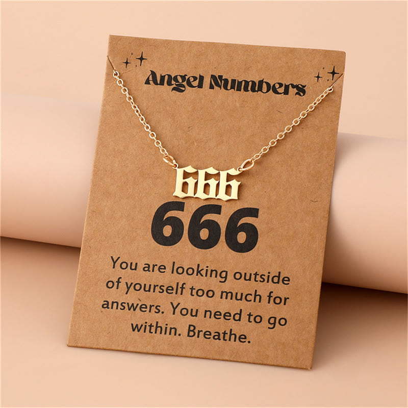 Celestia Stainless Steel Angel Number Necklace - A Special Piece of Jewelry for Spiritual Connection
