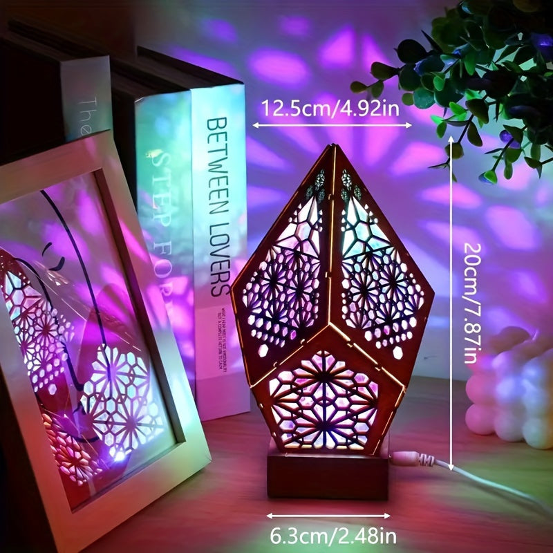StarGlow Projector - 3D USB Night Light Starry Sky