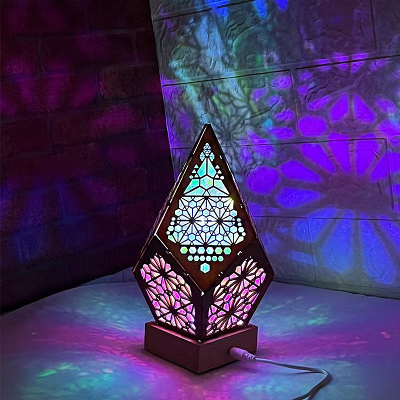 StarGlow Projector - 3D USB Night Light Starry Sky