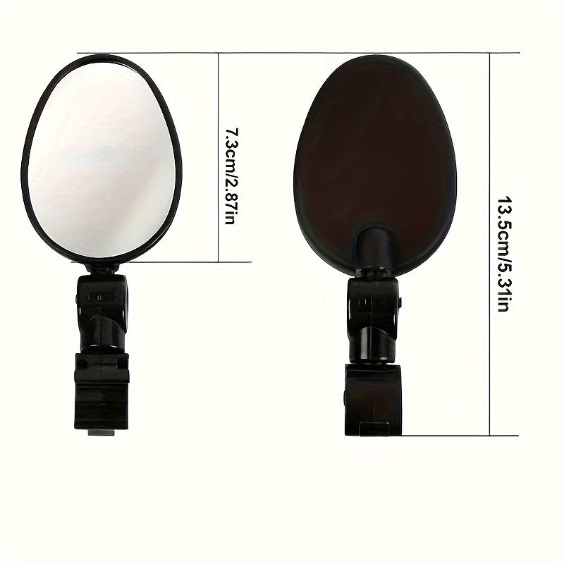 WideView Mirrors – Safety Bike Mirrors Set of 2